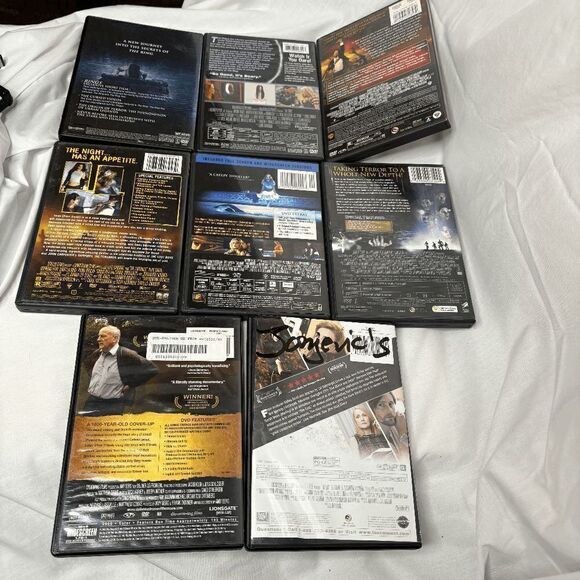 Horror Movie Lot 8 DVDs all in Good Condition Scratch Free Discs - Picture 2 of 2